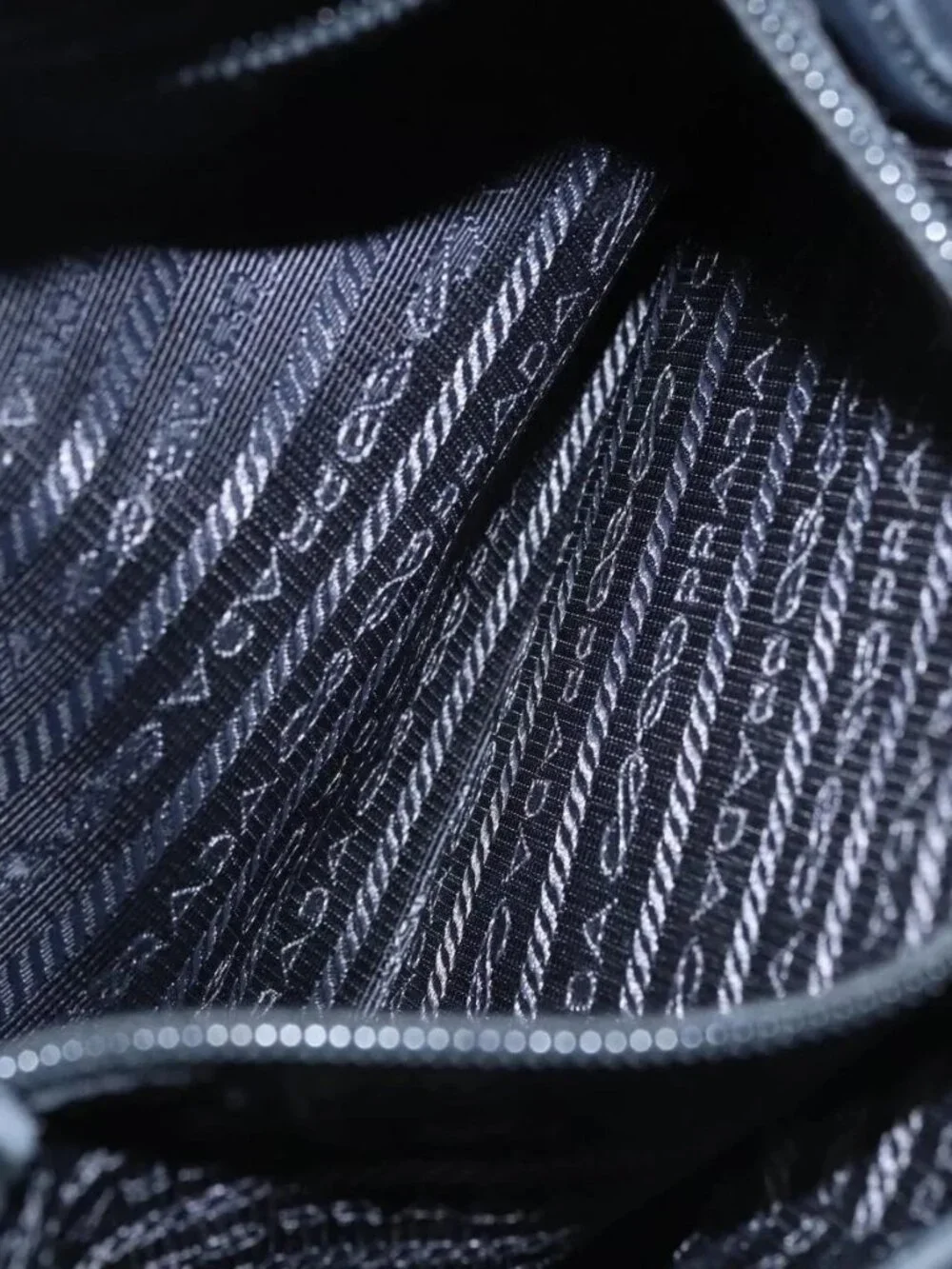 PRADA Hand Bag Nylon 2way Black - Picture 13 of 16